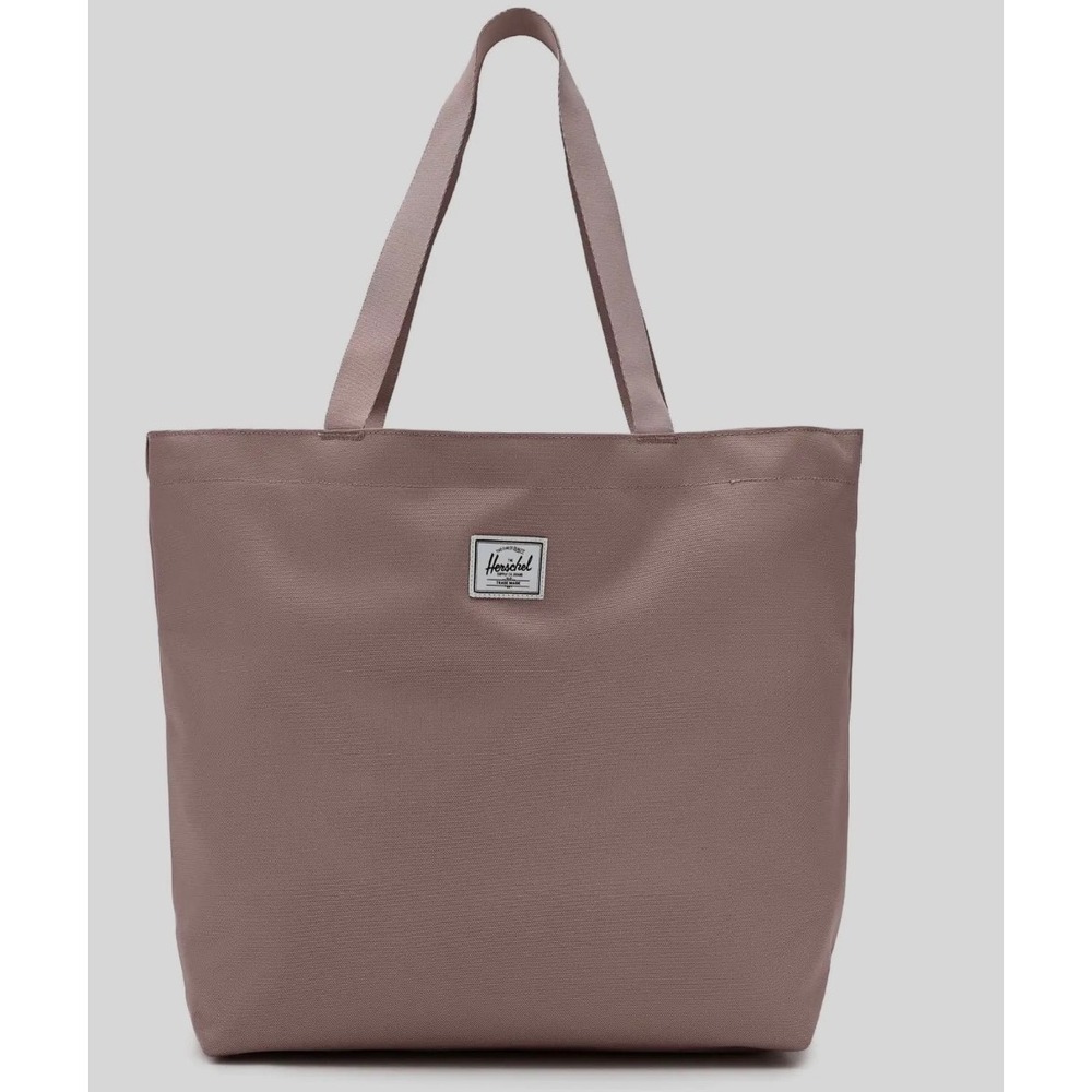 Herschel‎ Supply Co Mica Zip Tote Bag Ash Rose Mauve Canvas Travel Gym Everyday